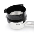 FIRJOY 54mm Espresso Dosing Funnel for Breville Barista Portafilters (Aluminum Alloy-Black)