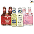 Fentimans Sparkling Variety Pack (Rose Lemonade, Sparkling Lemonade, Ginger Beer) - Tonic Water, Craft Soda, Perfect Mixers, Natural Ingredients, Botanically Brewed - 4 of Each, 9.3 Fl Oz (Case of 12)