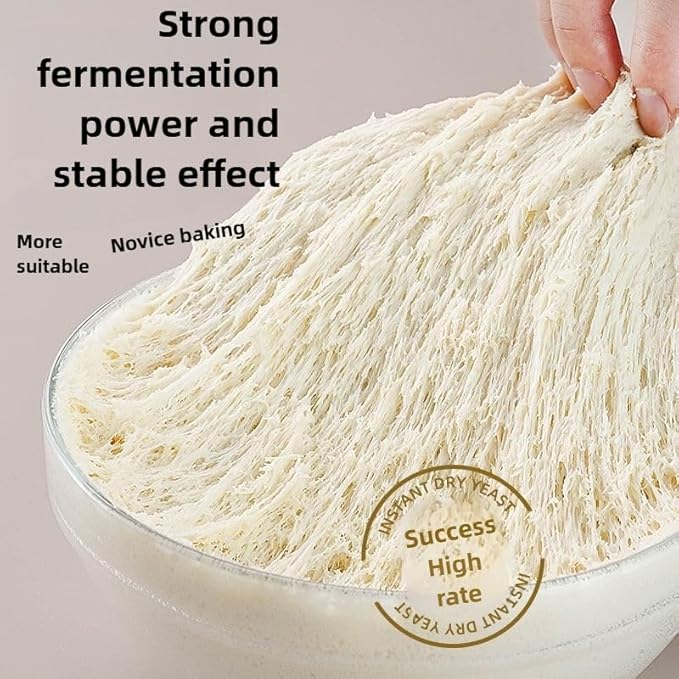 Angel yeast, household, Mantou, steamed stuffed buns, 1.76 ounces (5G * 10 bags),安琪酵母粉蒸包子蒸馒头发酵用（5g/包*10包装）