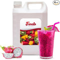 Fanale Premium Flavoring Concentrated Syrup for Bubble Tea 11 lb | Red Dragon Fruit Flavor Syrup | for Boba Tea, Smoothies, Slushes, Desserts | 11lb | Pack of 4 | SRP361-CS