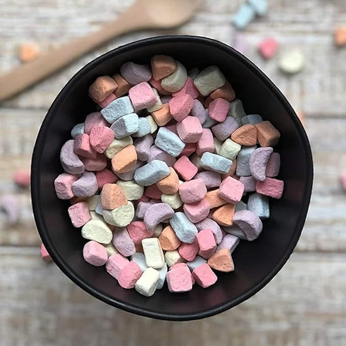 By The Cup Assorted Dehydrated Cereal Marshmallow Bits, 10 oz Bulk Bag