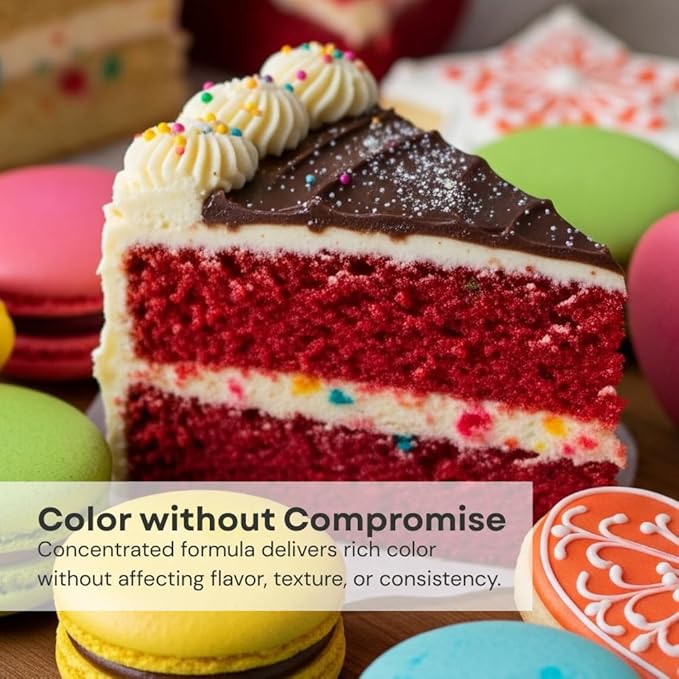 Chefmaster Neon Pink Liqua-Gel® Food Coloring | Vibrant Color | Professional-Grade Dye for Icing, Frosting, Fondant | Baking & Decorating | Fade-Resistant | Easy-to-Use | Made in USA | 2.3 oz