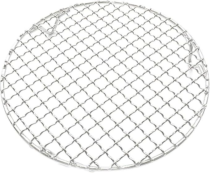 11" Round Cooling Rack Baking 304 Stainless Steel Versatile Steaming Grilling Fit Air Fryer,Cake Pan, Oven