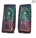 Starbucks Whole Bean Coffee, Decaf Sumatra, 16-Ounce Bags (Pack of 2)