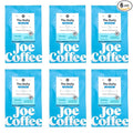 Joe Coffee Company - The Daily Whole Bean Specialty Coffee, 12 oz Bag (Pack of 6) | NYC Roaster, Rainforest Alliance Certified, Kosher, Climate-Friendly