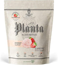Ambrosia Planta - Premium Plant-Based Protein | Vegan & Keto Friendly | Gourmet Flavors | No Bloating or Stomach Upset | Gluten & Soy Free | No Added Sugar | 25 Servings | Strawberry Ice Cream