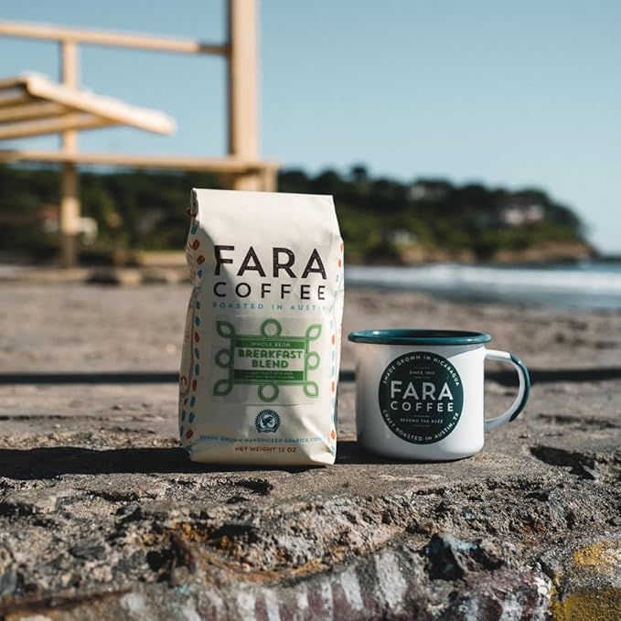 Fara Coffee, Whole Bean (French Roast (Dark), 5 Lb)