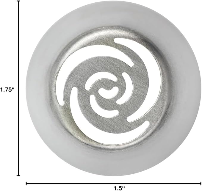 Restaurantware-Russian Piping Tip, 1 Tulip Cake Decor Piping Tip - #23, Corrosion-Resistant, Stainless Steel Decorating Tip For Frosting, Dishwashable, Decorate Cupcakes, Cakes, or Cookies