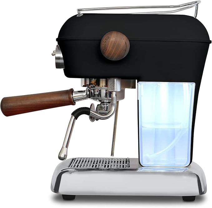 Ascaso Dream PID, Programmable Home Espresso Machine w/Volumetric Controls, 120V (Black)