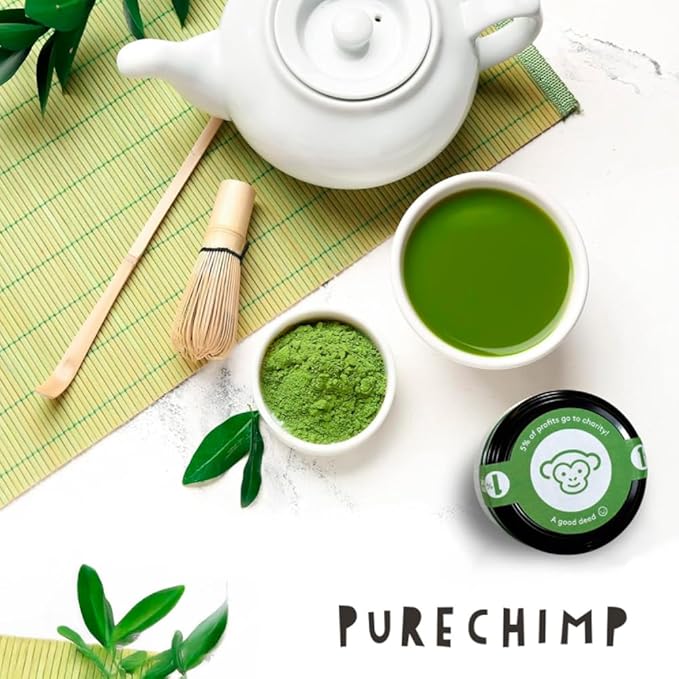 Matcha Green Tea Powder - 1.75 Ounces (50g) of Ceremonial Grade Japanese Matcha for Baking, Lattes and Smoothies - Regular