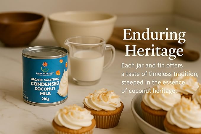 Islands Harvest Sweetened Condensed Coconut Milk Pack of 6 | Gluten-Free, Non-GMO, Vegan Coconut Milk | Rich and Tasty Coconut Flavor Milk | No Added Artificial Flavors, Colors and Preservatives