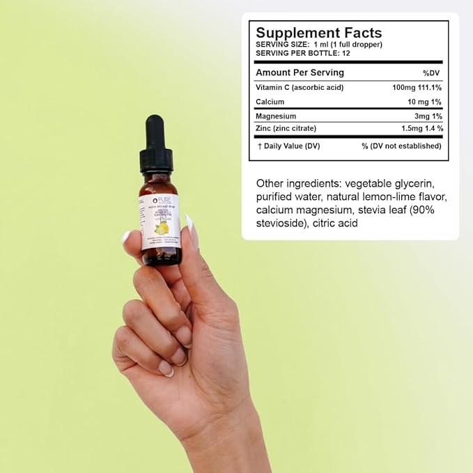 Pure Inventions - Coconut Water, Lemon Lime & Watermelon Water Infusion Drops - Antioxidants, Vitamin C & Electrolytes - Health & Wellness - Immunity Support -Sugar Free, Zero Calorie -12 Servings ea.