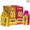 Honey Stinger Energy Gel Variety Pack 12 Packs Each of Gold and Organic Fruit Smoothie Gluten Free & Caffeine Free Sports Nutrition for Home & Gym, Pre and Mid Workout