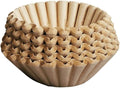 Extra Large Coffee Filters 12, 13, 14, 15, 16 Cup Basket for Commercial, Domestic Coffee Maker Extra High Extra Wide, Anti ground, Flattened Diameter 9.75" (200)