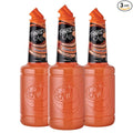 Finest Call Premium White Peach Fruit Puree, 1 Liter Bottle (33.8 Fl Oz), Pack of 3