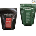 Bean Box Chicago Coffee Sampler, 2-Pack - Roasted by Pedestrian, Gourmet Arabica Coffee, Variety Pack - Whole Bean