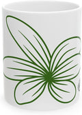 11 OZ Novelty Coffee Mugs - Christmas Gift (Floral Theme)