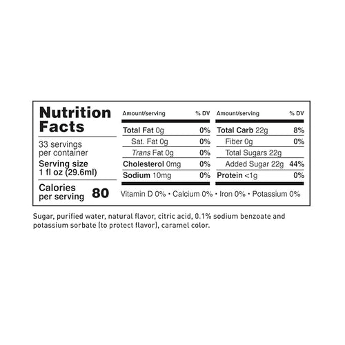 (4-Pack) LAVA Premium Mocha Chocolate Syrup, Chocolate Coffee Sweetener, 33.8oz (1-Liter), Made with 100% Sugar, No Artificial Sweeteners, Flavors, or Colors.