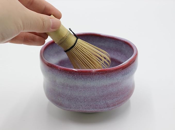 Japanese Traditional Handcrafted Matcha Chawan Tea Bowl Cup Ceremony Tableware Pottery (Sakura Unofu)