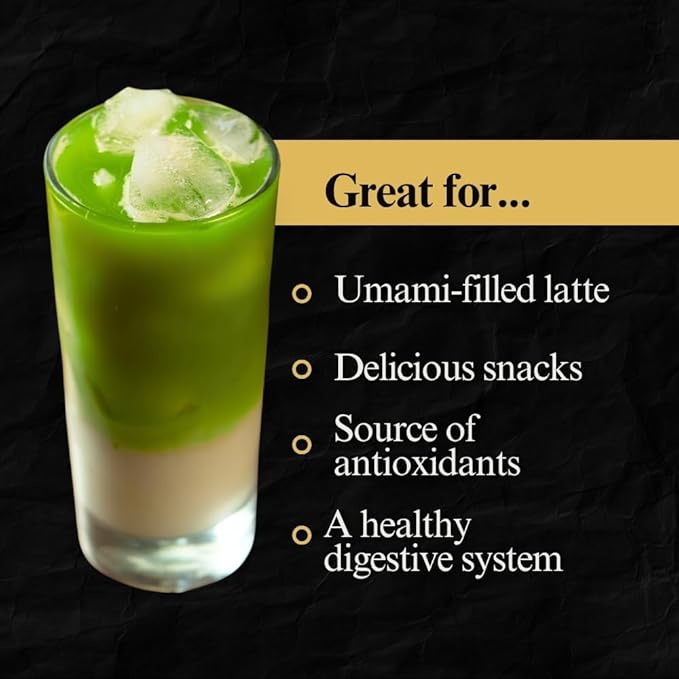 YEDOENSIS Premium Matcha - Organic Authentic Japanese Green Tea Matcha Powder, JAS Certified Organic Vegan Gluten-Free (100g)