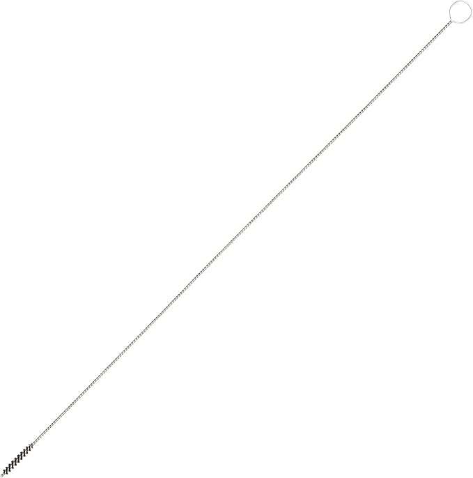 REDECKER Milk Foamer Hose Brush - Ideal for Espresso & Coffee Machine Attachments, Baby Bottle Cleaning, Detailing & More - Durable Nylon Bristles, Flexible Wire Handle, 12-1/2 Inches