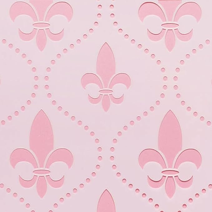 Royalty Lily Flower Large Cale Decorating Stencil (Fleurdelis)