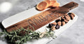 Personalized Marble and Wood Cutting Board Custom Cutting Board Charcuterie Board Christmas Anniversary Wedding Gift Bridal Shower Gift Engagement Gift Housewarming Gift