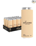 Jolene Coffee – Oat Milk Latte | 8oz Cans | Smooth, Bold, Dairy-Free, Gluten-Free, Non-GMO (12 Cans, Oat Milk Latte)