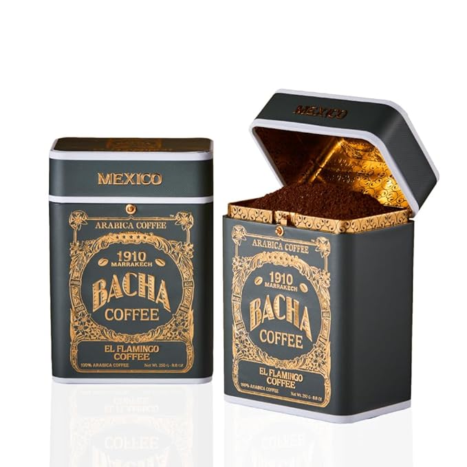 Bacha Coffee | El Flamingo Single Origin Signature Nomad Collection, Medium Roast, 100% Arabica Specialty Coffee, Ground Beans, 250g