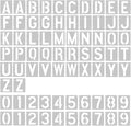 2 Pack - 4 Inch Letter Stencils Set, 72 Reusable Stencils for Painting On Wood, Metal, Walls, Fabric, Rocks with Interlocking, Perfect for Banners, Sign Making & DIY Art (4 inch)