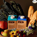 PKN Original Non Dairy Coffee Creamer Milk Alternative, Made from Real American Pecans, Plant-Based Nut Milk, Without Added Sugars and No GMOs, Lactose Free, 2-Pack Variety