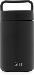 Simple Modern Food Jar for Hot Food | Reusable Stainless Steel Vacuum Insulated Leak Proof Lunch Storage for Smoothie Bowl, Soup, Oatmeal | Provision Collection | 16oz | Midnight Black
