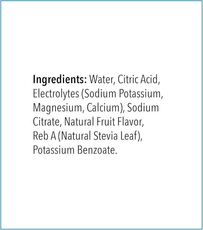 Electrolyte Hydration
