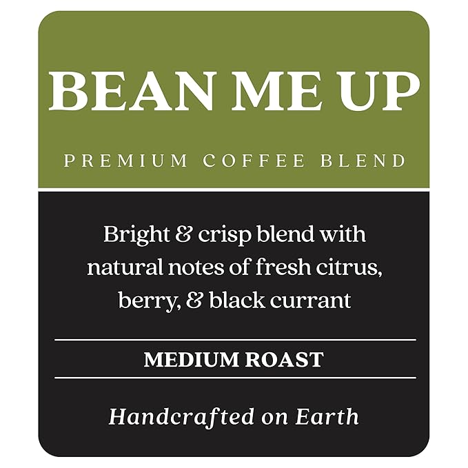 Copper Moon Ground Coffee, Bean Me Up Blend, Light Roast, 3 Bags (12 oz. each)