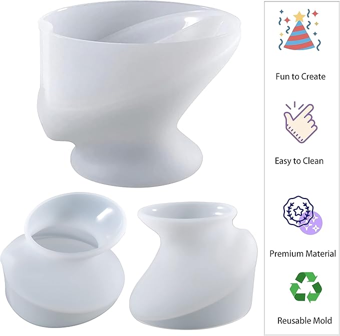 Self-Draining Soap Holder Silicone Resin Mold, DIY Soap Tray, Epoxy Resin Casting Mold