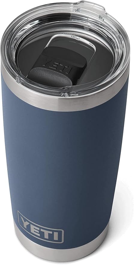 YETI Rambler 20 oz Stainless Steel Vacuum Insulated Tumbler w/MagSlider Lid