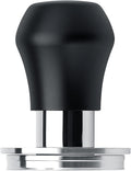 Normcore 51mm Coffee Tamper V4.1 Mini, Spring-Loaded with Click Feedback, Self-Leveling Stainless Steel Flat Baffle, Compatible with 51mm Espresso Machines Portafilter, Black