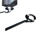 Espresso Machine Cleaning Brush for 58mm Grouphead, Detachable 360° Nylon Cleaning Bristles