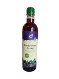DROP Pure Organic Blackcurrant Flavor Bio Syrup-16.9oz (500ml), Natural 30% Concentrate Fruit Syrups,Great For Cocktails,Bevarages,Coffee,Shaved Ice and Ice-Cream,Gluten-Free, NON-GMO Snow Cone Syrup