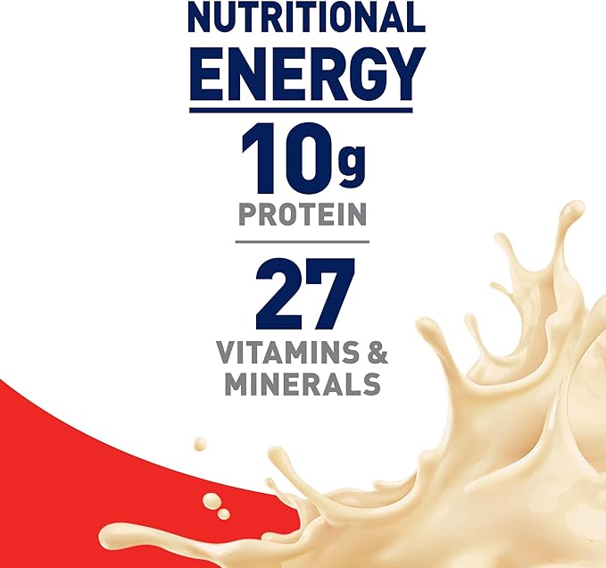 BOOST Original Ready to Drink Nutritional Drinks, Very Vanilla, 8 Fl Oz Bottles, Pack of 24