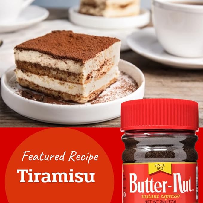 Butter-Nut Instant Espresso Coffee, 2 Ounce (Pack of 2)