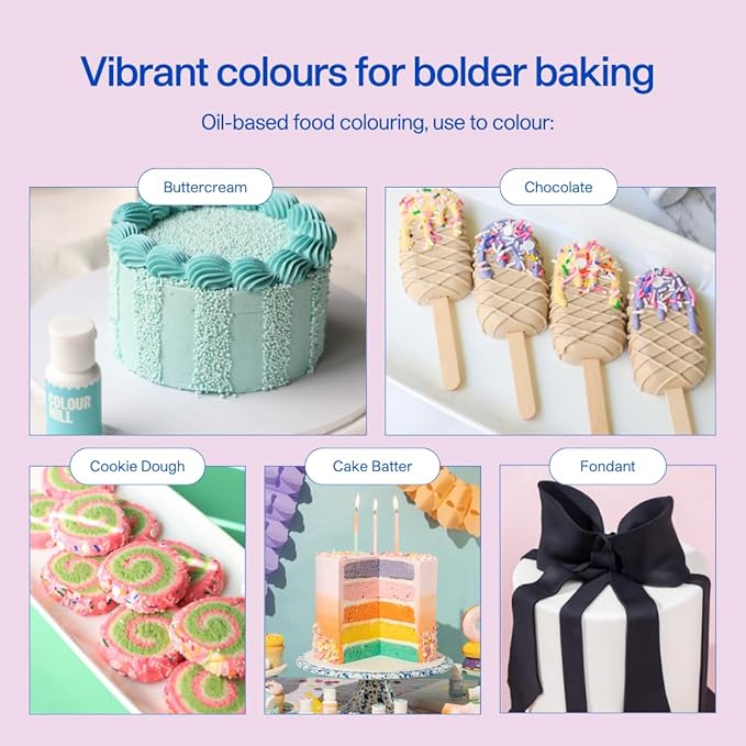 Colour Mill Oil-Based Food Coloring, 20 Milliliters Denim (0.68 Fl Oz)