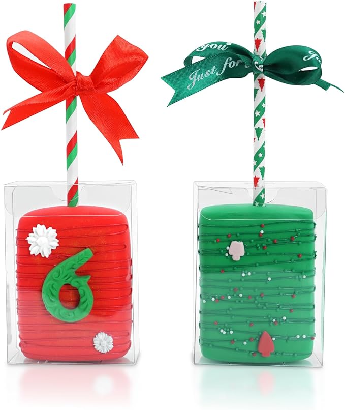 50pcs 3.5"x 2.5"x 1.38" Clear Rice Krispie Treat Boxes Clear Cakesicle Boxes Macaron Box Favor Box for Birthday Wedding Party