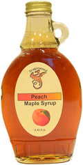 Dragonwood Flavored Maple Syrup (8 Flud Ounces, Peach)