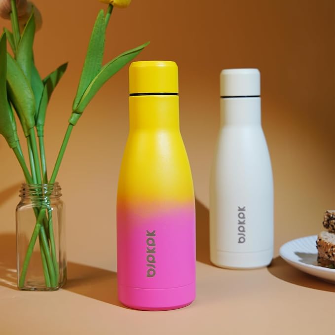 BJPKPK 25oz Insulated Water Bottle Double Wall Vacuum Insulated Stainless Steel Water Bottles for Spots Keep Cold and Hot,Sky