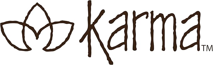 Karma Gifts 16 oz Black and White Boho Mug Floral - Cute Coffee and Tea Mug - Ceramic Coffee Mugs for Women and Men, 4.25" x 3.7"