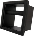 Stainless Steel Coffee Ground Knock Box Chute, Built-in Desktop Waste Bucket, Bottomless Knocking Residue Box