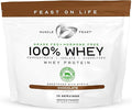 Muscle Feast 100% Grass Fed Whey Protein Powder, All Natural Hormone Free Paure Raised Whey Protein Powder for Women & Men- Whey Concentrate, Isolate & Hydrolyzed Protein Powder Blend - Chocolate, 5lb