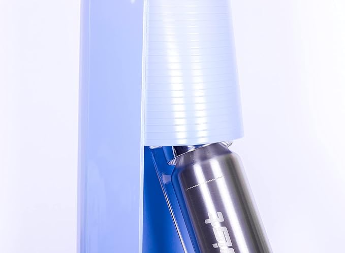 TwentyO 20oz Stainless Steel Bottle Compatible with Sodastream Machines | Silver | Vacuum Sealed | Double Walled | Leak-Proof | Easy to Carry | Reusable Bottle