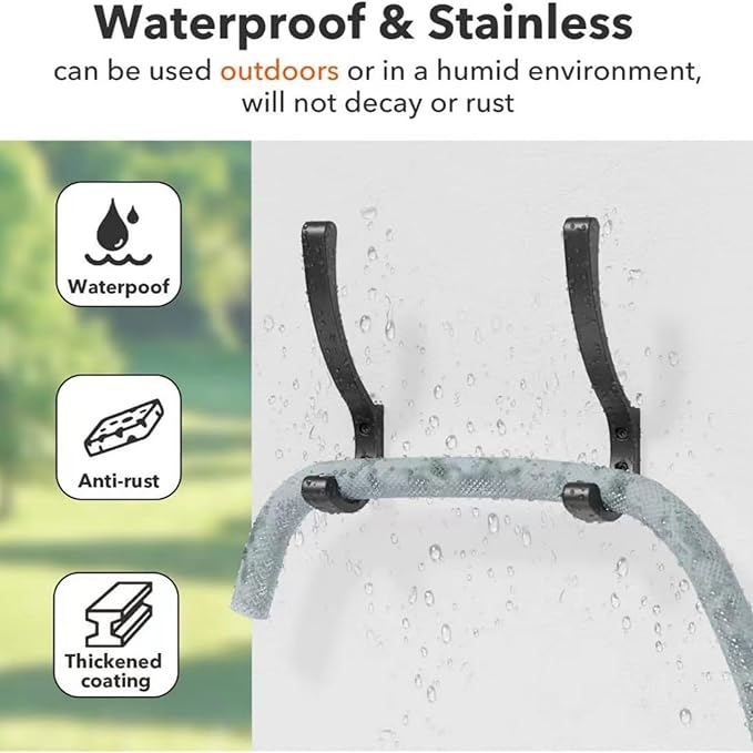 6 Pack Hanging Coat Hooks Wall Mount, Coat Hanger Wall Hangers, Metal Hooks for Hanging Heavy Duty, Screw in Hooks for Hanging Towels, Clothes, Backpack, Hat, Bag, Jacket, Key, Robe, Backpack Grey